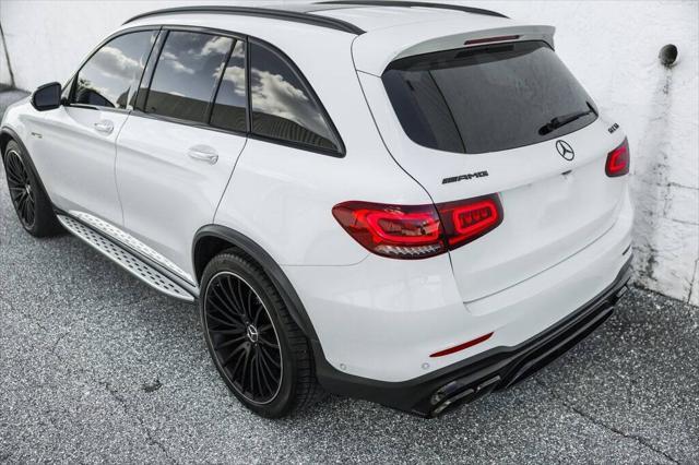 used 2021 Mercedes-Benz AMG GLC 63 car, priced at $59,995