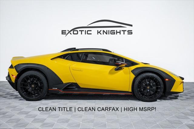 used 2023 Lamborghini Huracan Sterrato car, priced at $279,995