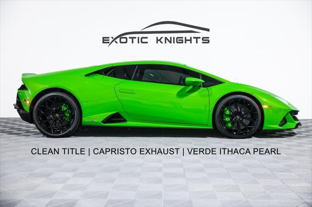 used 2020 Lamborghini Huracan EVO car, priced at $264,995