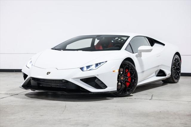 used 2021 Lamborghini Huracan EVO car, priced at $252,995