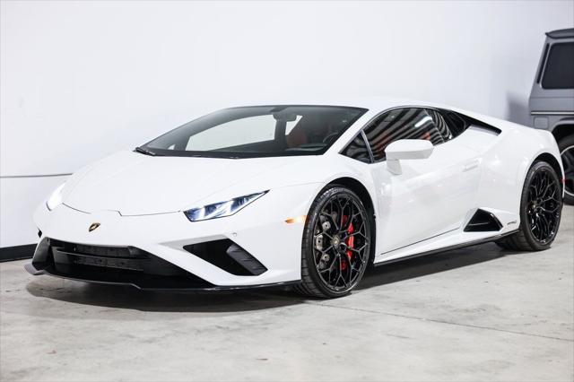 used 2021 Lamborghini Huracan EVO car, priced at $252,995