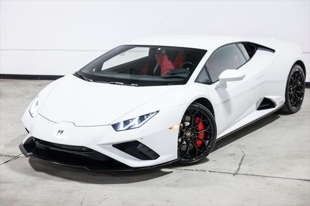 used 2021 Lamborghini Huracan EVO car, priced at $252,995