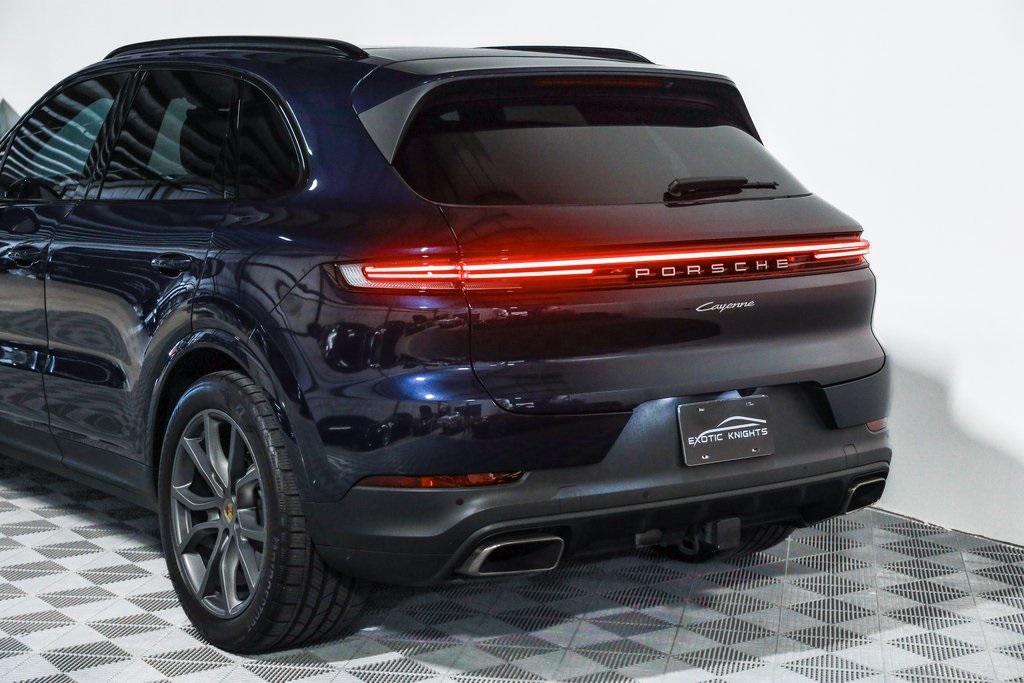 used 2024 Porsche Cayenne car, priced at $72,900