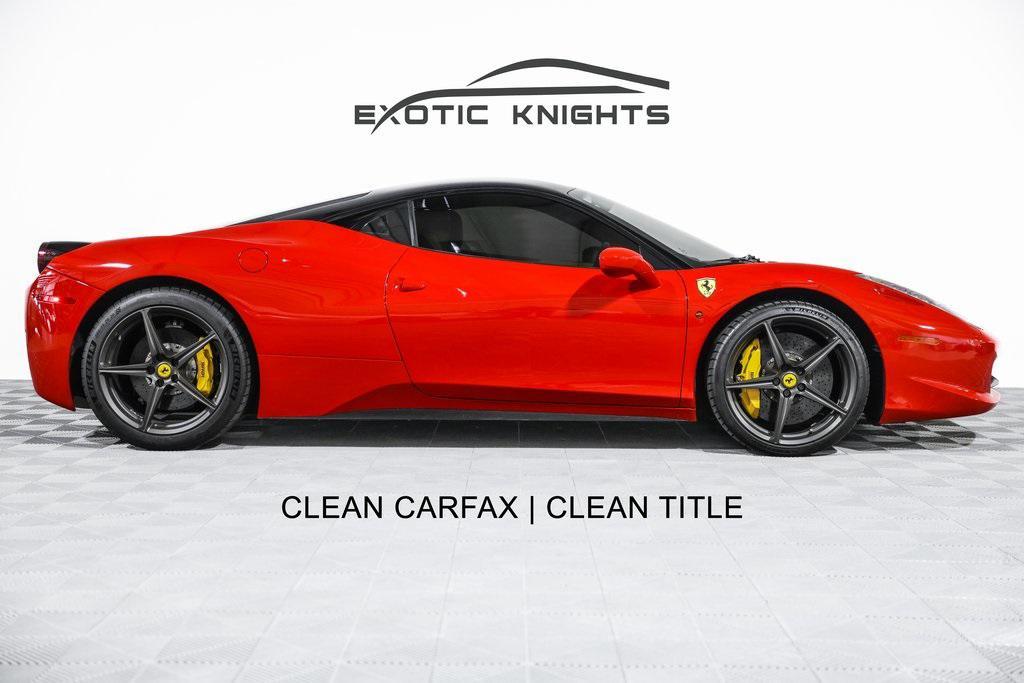 used 2012 Ferrari 458 Italia car, priced at $216,990