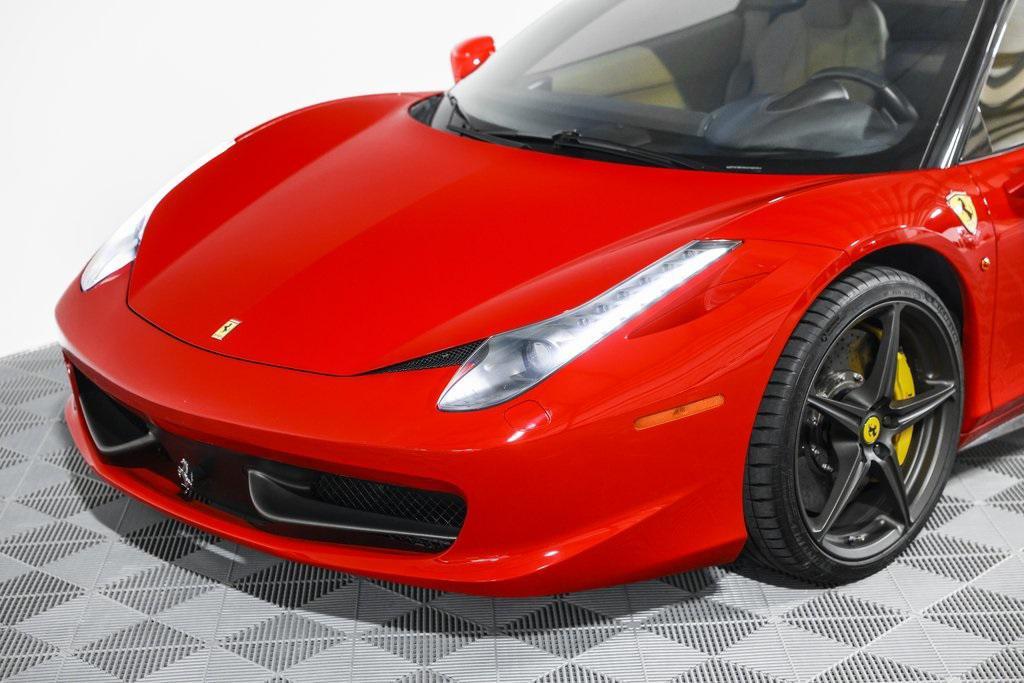 used 2012 Ferrari 458 Italia car, priced at $216,990