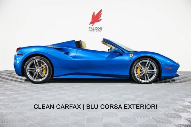 used 2018 Ferrari 488 Spider car, priced at $229,000