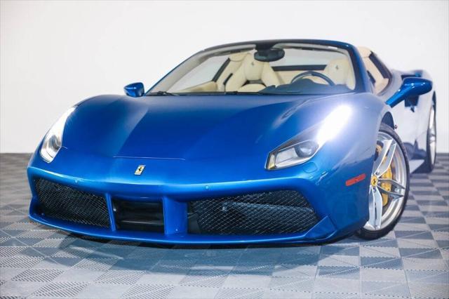 used 2018 Ferrari 488 Spider car, priced at $229,000