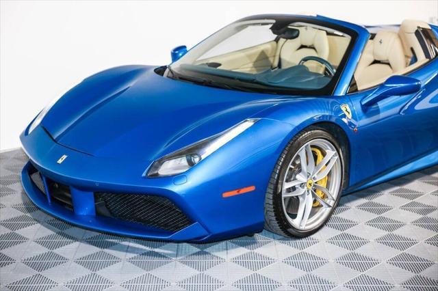 used 2018 Ferrari 488 Spider car, priced at $229,000