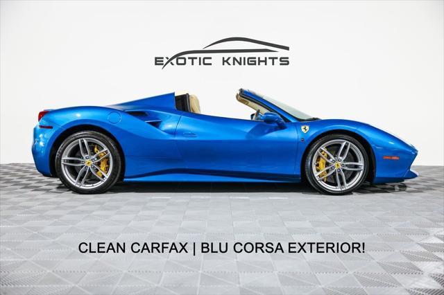 used 2018 Ferrari 488 Spider car, priced at $228,900