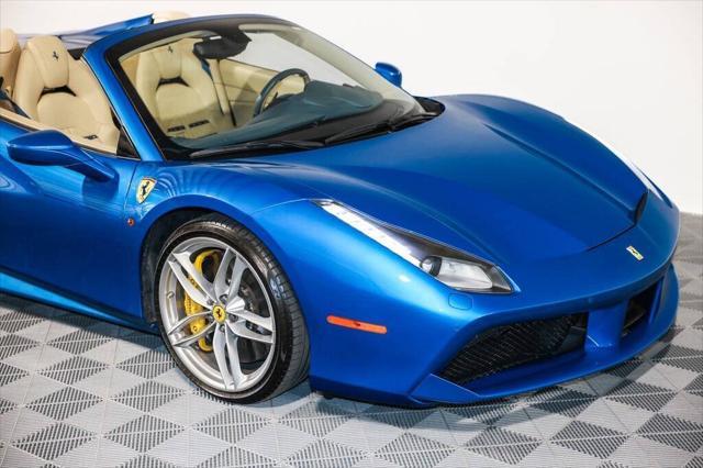 used 2018 Ferrari 488 Spider car, priced at $229,000