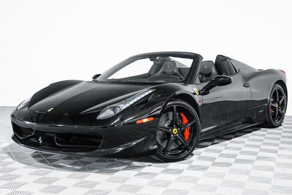 used 2014 Ferrari 458 Spider car, priced at $169,900