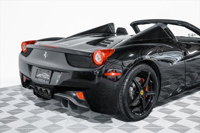 used 2014 Ferrari 458 Spider car, priced at $189,900