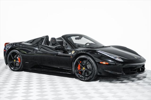 used 2014 Ferrari 458 Spider car, priced at $189,900