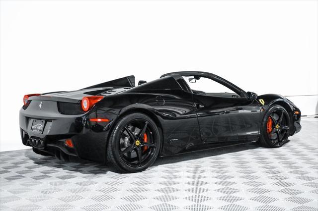 used 2014 Ferrari 458 Spider car, priced at $189,900