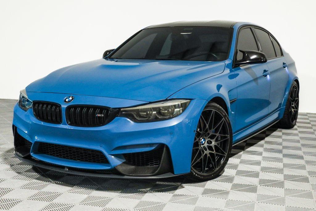 used 2018 BMW M3 car, priced at $52,750