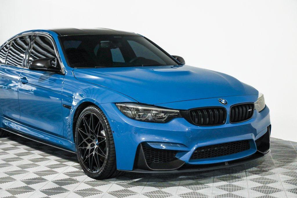 used 2018 BMW M3 car, priced at $52,750