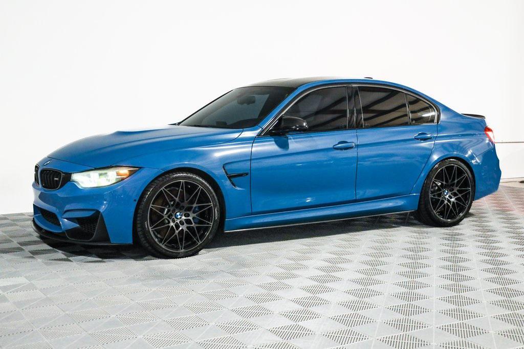 used 2018 BMW M3 car, priced at $52,750