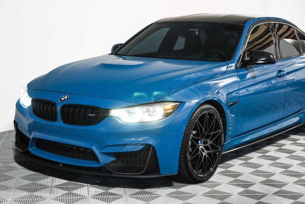 used 2018 BMW M3 car, priced at $52,750