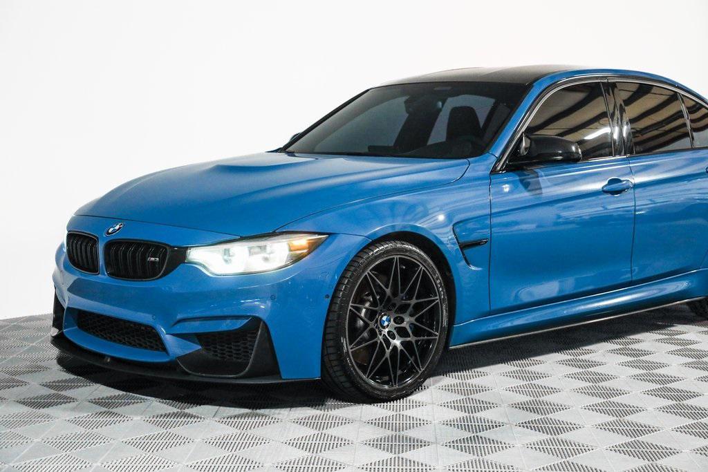 used 2018 BMW M3 car, priced at $52,750