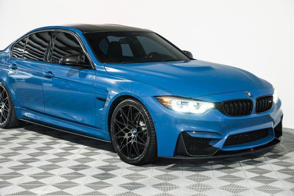 used 2018 BMW M3 car, priced at $52,750