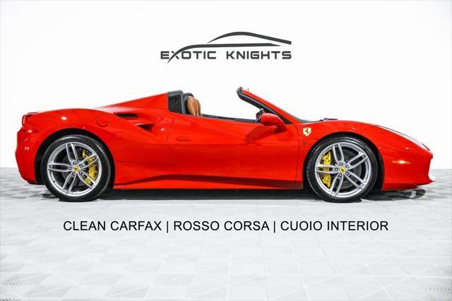 used 2017 Ferrari 488 Spider car, priced at $209,995