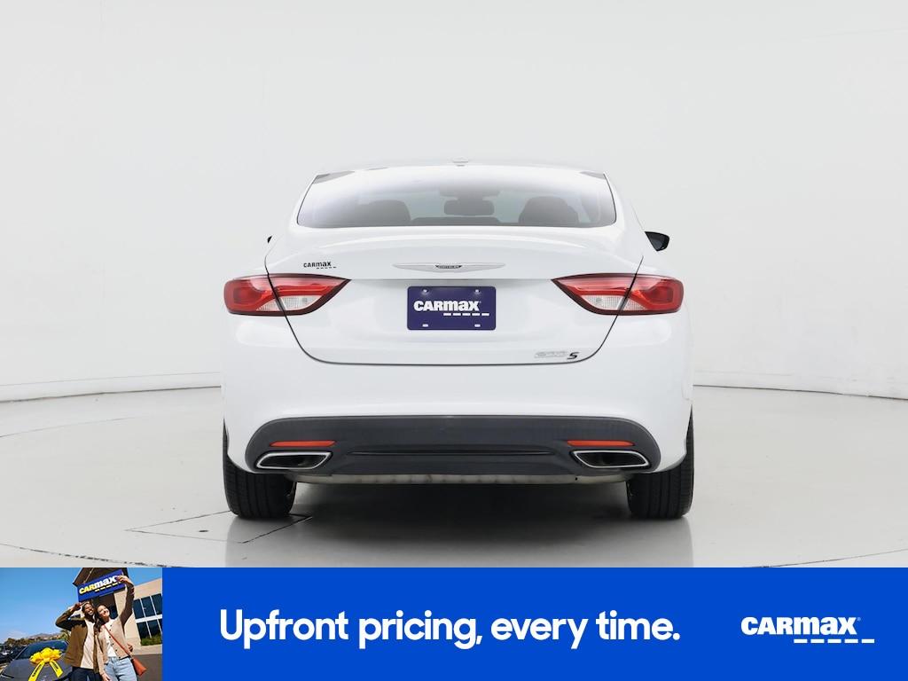 used 2015 Chrysler 200 car, priced at $17,998