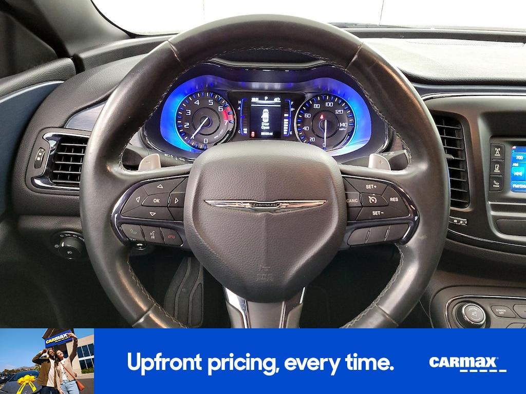 used 2015 Chrysler 200 car, priced at $17,998