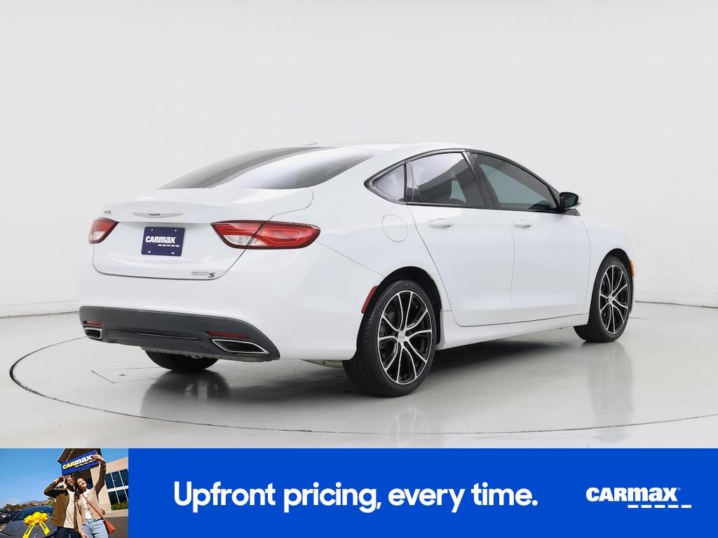 used 2015 Chrysler 200 car, priced at $17,998