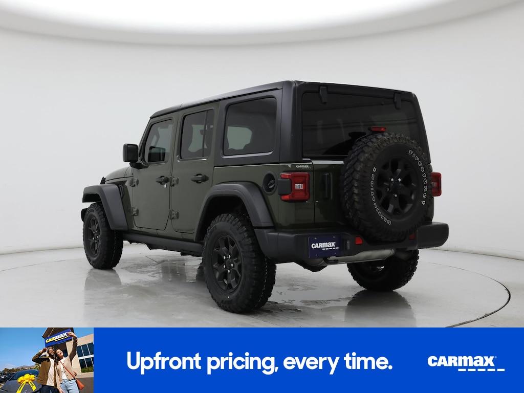 used 2022 Jeep Wrangler car, priced at $34,998
