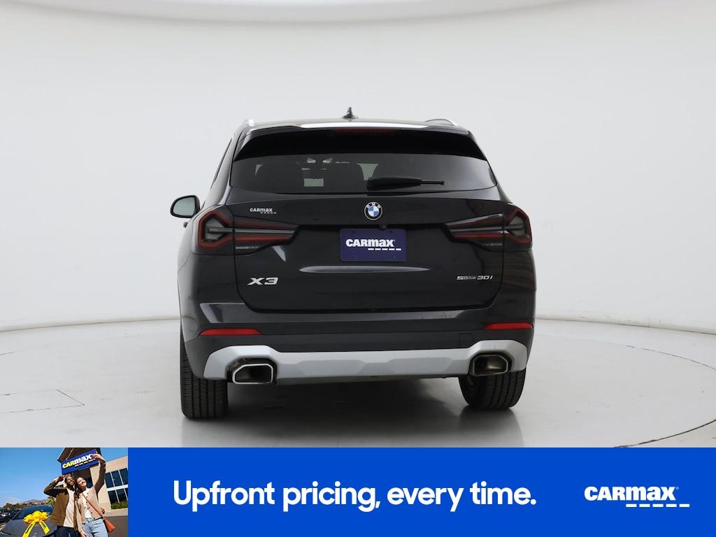 used 2022 BMW X3 car, priced at $27,998