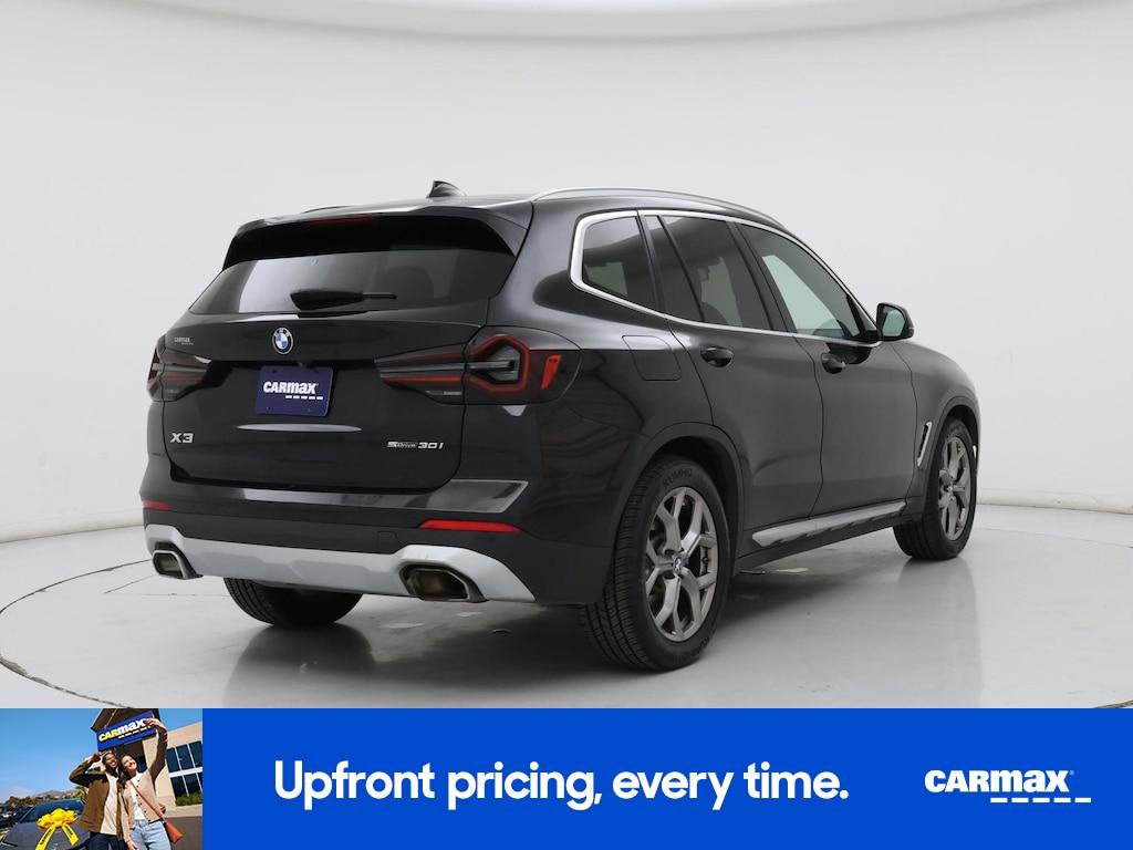 used 2022 BMW X3 car, priced at $27,998