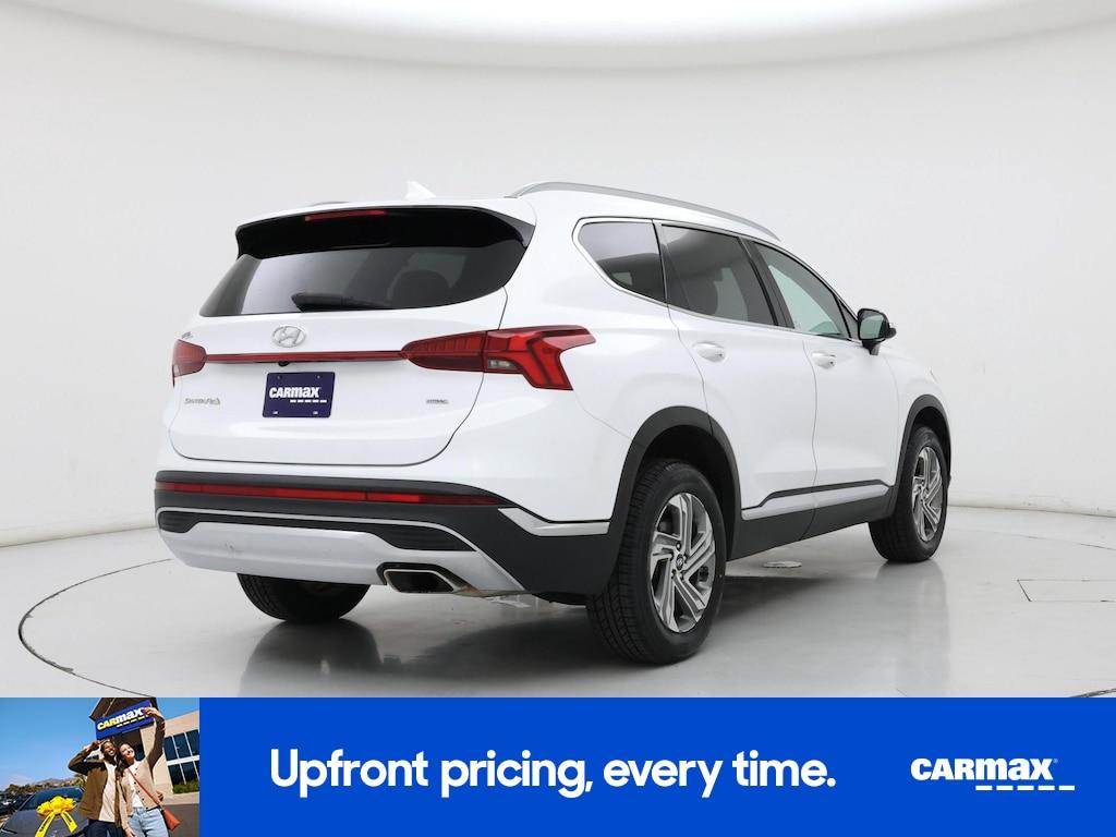 used 2021 Hyundai Santa Fe car, priced at $23,998