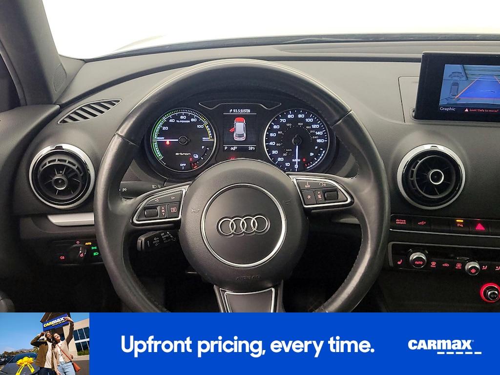 used 2016 Audi A3 e-tron car, priced at $19,998