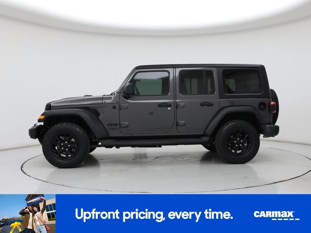 used 2021 Jeep Wrangler car, priced at $30,998