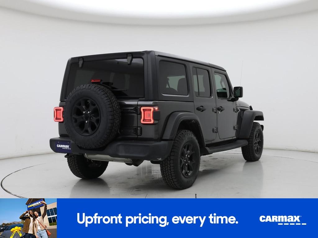 used 2021 Jeep Wrangler car, priced at $30,998