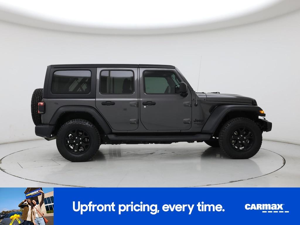 used 2021 Jeep Wrangler car, priced at $30,998