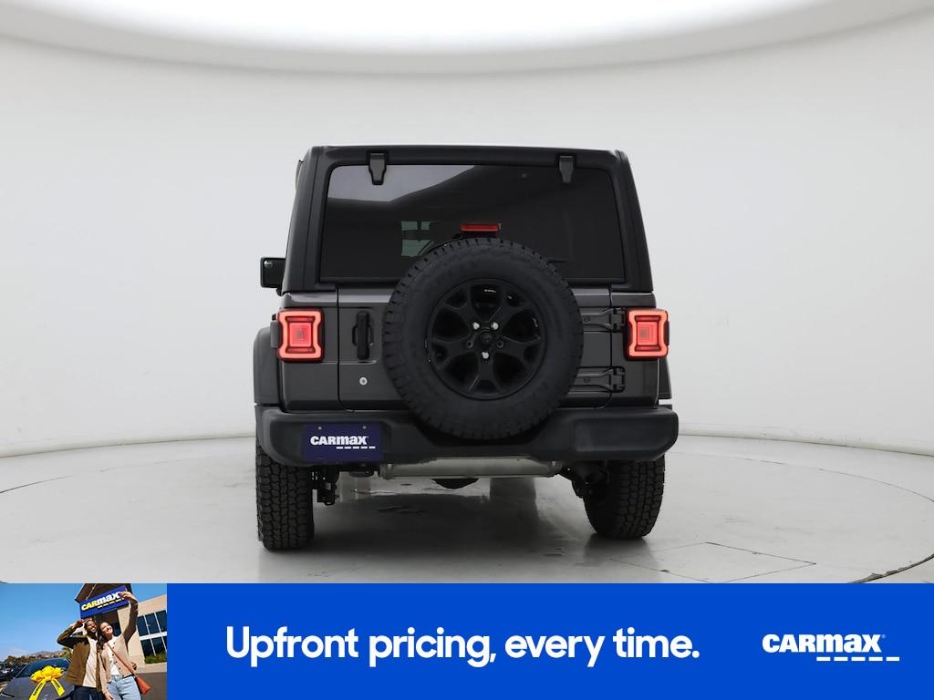 used 2021 Jeep Wrangler car, priced at $30,998