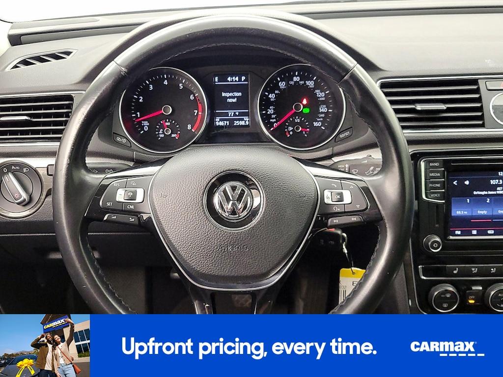 used 2016 Volkswagen Passat car, priced at $14,599