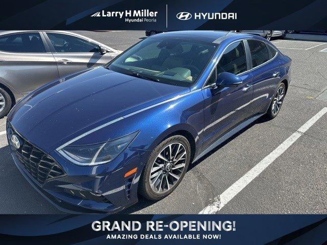 used 2021 Hyundai Sonata car, priced at $19,310