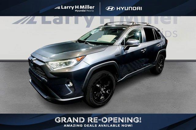 used 2021 Toyota RAV4 Hybrid car, priced at $23,357