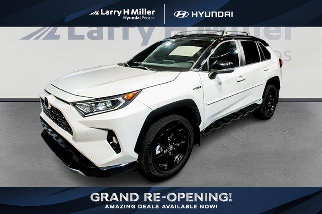 used 2021 Toyota RAV4 Hybrid car, priced at $34,015