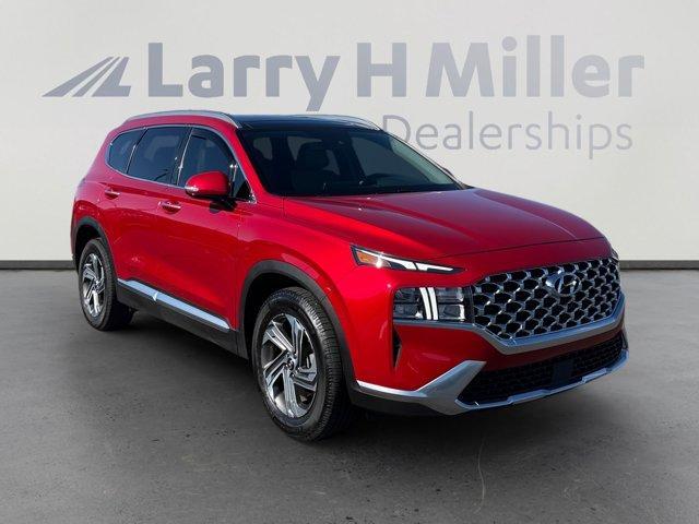 used 2021 Hyundai Santa Fe car, priced at $20,053