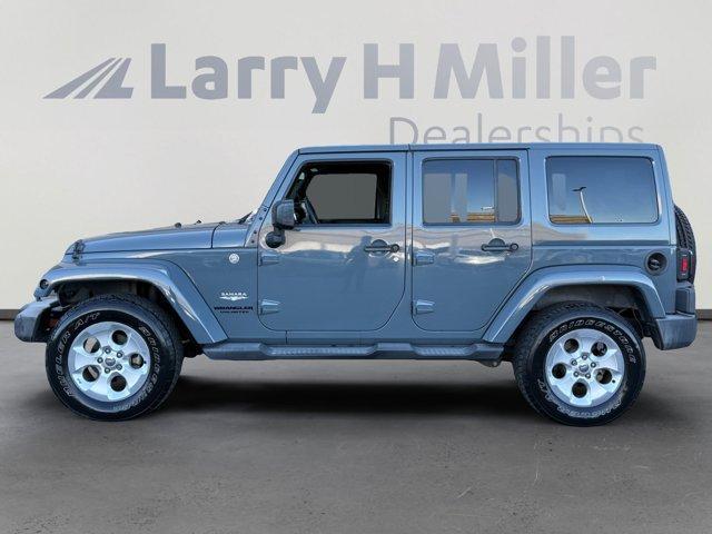 used 2015 Jeep Wrangler Unlimited car, priced at $20,840