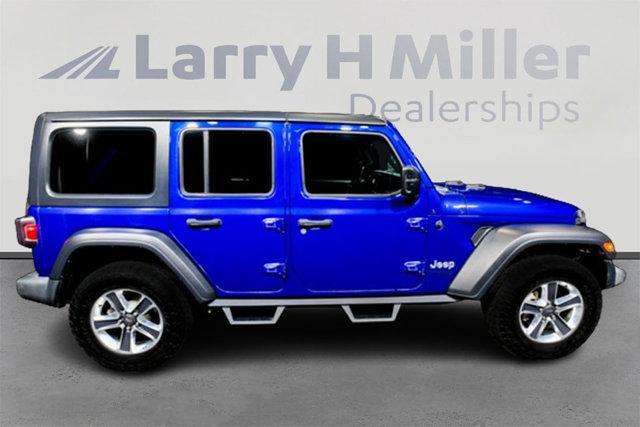 used 2018 Jeep Wrangler Unlimited car, priced at $27,916