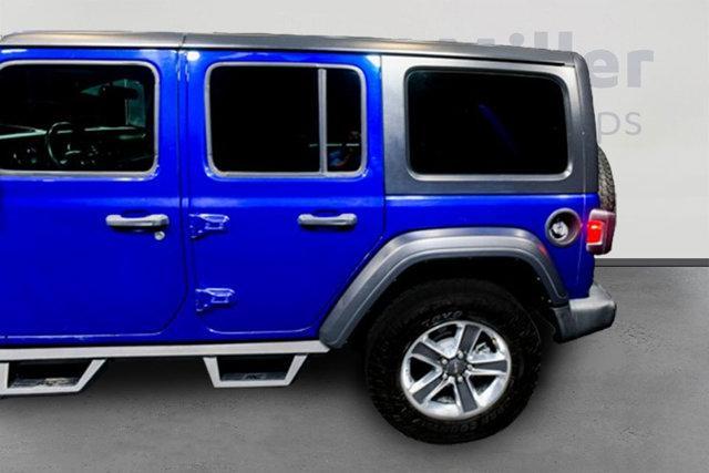 used 2018 Jeep Wrangler Unlimited car, priced at $27,916