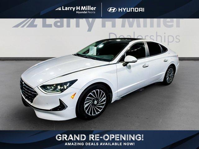 used 2021 Hyundai Sonata Hybrid car, priced at $22,994