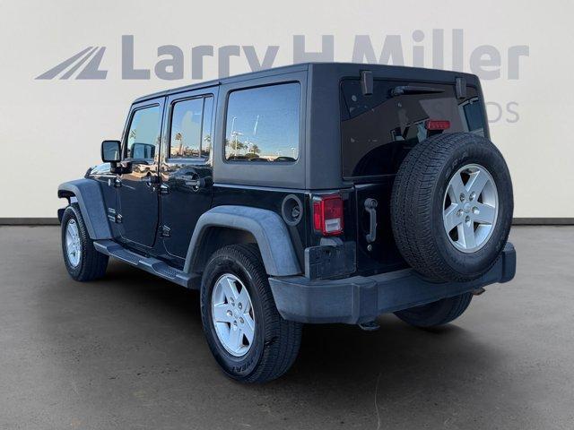 used 2018 Jeep Wrangler JK Unlimited car, priced at $17,199