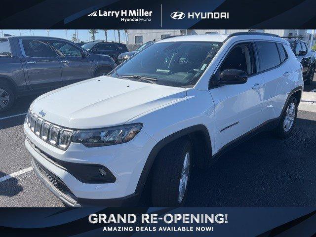 used 2022 Jeep Compass car, priced at $22,367