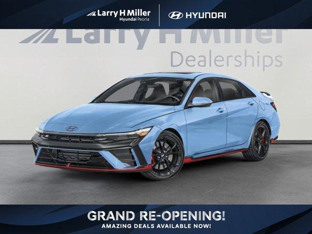 new 2025 Hyundai Elantra N car, priced at $35,600