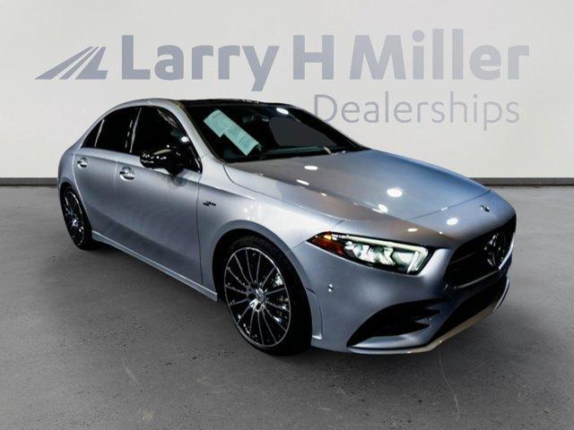 used 2021 Mercedes-Benz AMG A 35 car, priced at $34,156